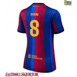 Barcelona Pedri Gonzalez #8 Hemmatröja Dam 2026-27 Kortärmad